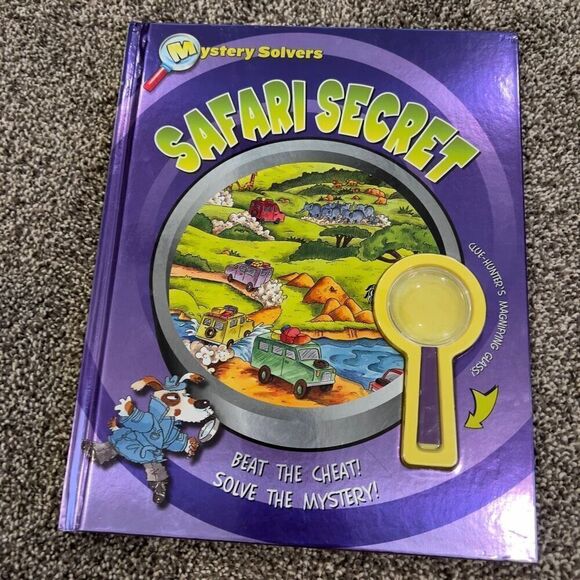Mystery Solvers Safari Secret Hardcover - Picture 1 of 3
